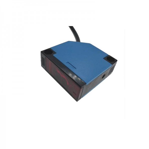 Blue Square Relays Output 600mm 60cm Diffuse Optical Photoelectric Sensor Switch AC/DC 24V to 240V Built-in Amplifier