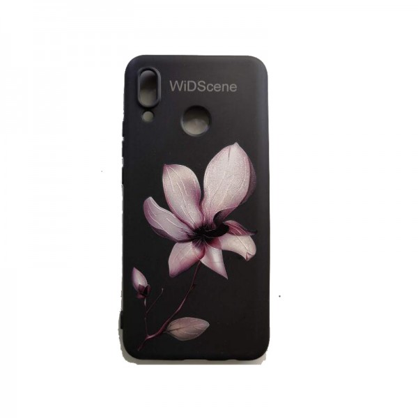  Black Phone Case with flower design for HUAWEI NO...
